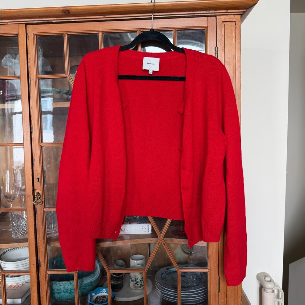 Reformation Cashmere Cardigan